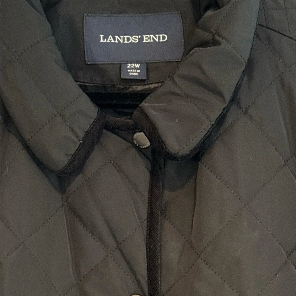 Lands’ End Quilted Black Jacket
Size 2X - Picture 2 of 6
